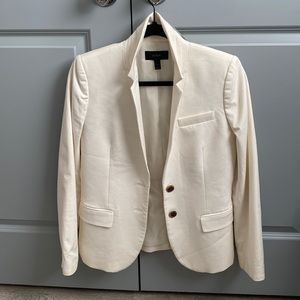 Women's J. Crew Cream Blazer Size 4